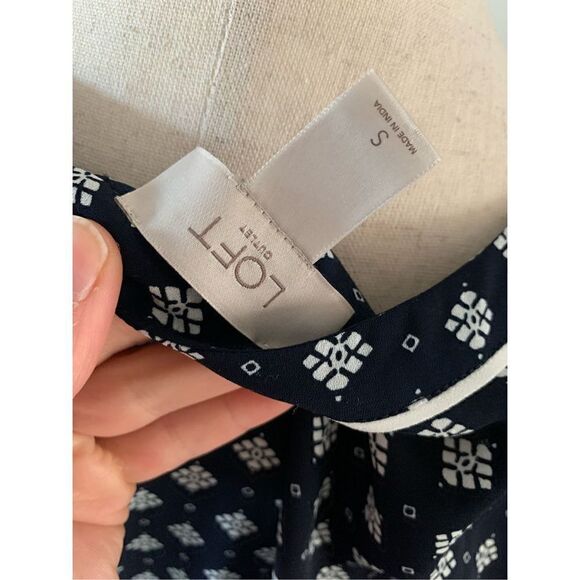 Loft shirt size small blouse hobo - Picture 4 of 4